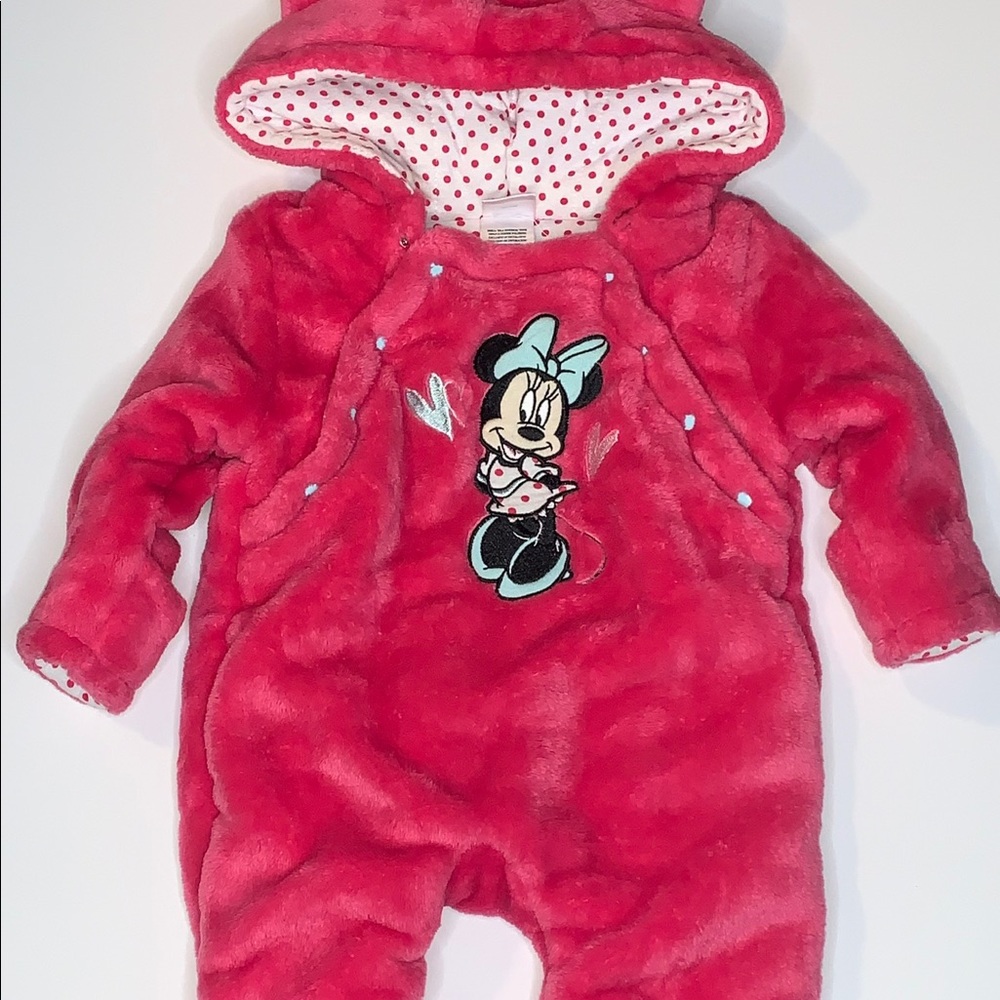 Disney Baby, Minnie Mouse infant snowsuit